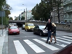 Crazy couple gets into public sucking and munching on a park bench Crazy couple gets into public sucking and munching on a park bench