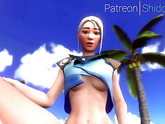 vacances à la plage avec jett