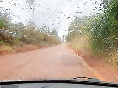 We stopped the journey so she could give me a handjob until I came, bang not her hand We stopped the journey so she could give me a handjob until I came, bang not her hand