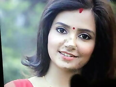 Bengali actress Subhashree horny cum tribute