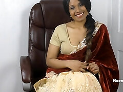 HornySouth Indian step-sister in law roleplay in Tamil with subs