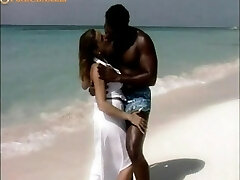 romantic pound on the beache