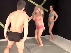 2 vs 2 mixed grappling