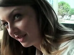 Nasty school babe gifting her boyfriend with BJ in car Nasty school babe gifting her boyfriend with BJ in car