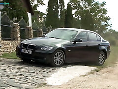 Hot Black Angelika deepthroats and fucks David Perry