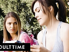 ADULT TIME - College Student Freya Parker Falls For Her Shy Girly-girl Tutor Gizelle Blanco ADULT TIME - College Student Freya Parker Falls For Her Shy Girly-girl Tutor Gizelle Blanco