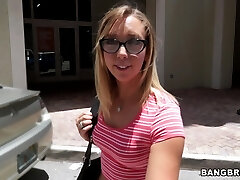 Unexperienced blonde damsel Chase takes money to give a blowjob to a stranger Unexperienced blonde damsel Chase takes money to give a blowjob to a stranger