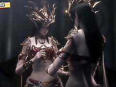 Anime Porn 3D - 108 Goddess ( ep 67) - Medusa Queen solo