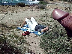public onanism cum on the beach public onanism cum on the beach