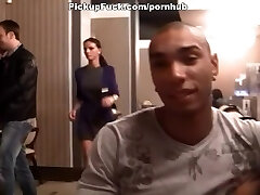 Titted brunette met and fucked her Titted brunette met and fucked her