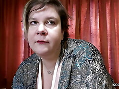 Gross Fat Maid Join in Anal 3Some Romp with German Mature Couple