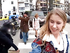 I Went To Europe For The First Time, And Filmed A Gal Pummeling Me All Night