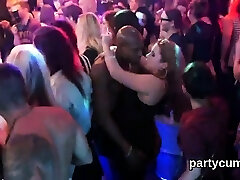 Sexy girls get fully foolish and naked at hardcore party