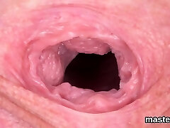 Nasty czech nymphomaniac opens up her spread honeypot to the unusual5