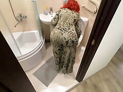 homemade anal fuckfest with milf in thong with a big butt