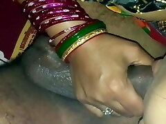 Sucking hubby's friend's salami and getting fucked