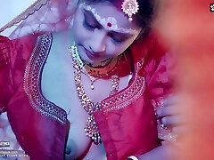 Desi Cute 18+ Girl Very 1st wedding night with her husband and Hard-core sex ( Hindi Audio )