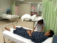Amazing Japanese model Nozomi Osawa, Luna Kanzaki, Hinata Komine in Horny Nurse, Stocking JAV video