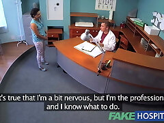 FakeHospital Patient overhears doctor porking nurse sex