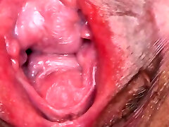 Hot czech teenie gapes her appetizing vulva to the bizarre23dMT