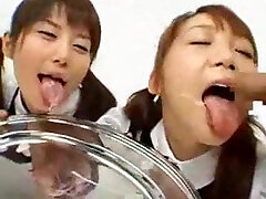 japanese mass ejaculation 2 girls...BMW