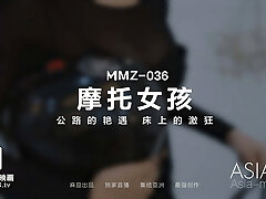 modelmedia asia - девушка на мотоцикле - zhao yi man – mmz - 036-лучшее оригинальное азиатское порно видео
