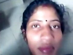 Desi Tamil wife Sandhya love colon driiled