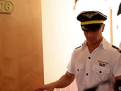 Three costumed babes are quite ready to get a hard-core humping Three costumed babes are quite ready to get a hard-core humping