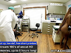 Ebony Freshman Sniggers Gets Mandatory Climaxes By Doctor Tampa & Nurse Aria Nicole Like All New Student! Movie At HitaciHoesCp,