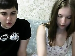 Cute Russian amateur teen with a puffy ass has romp with her