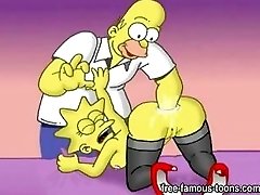 Famous toons anal lovemaking