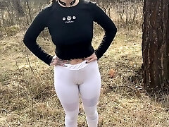 Getting to the bottom of the nymphomaniac in a meet'n'pound in a forest