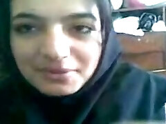 Cute and sexy Arab dame in hijab deep throating my dick in POV Cute and sexy Arab dame in hijab deep throating my dick in POV