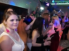 Awesome girls make long penises disappear in their wet cunts