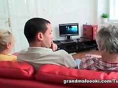 Hot amateur group sex