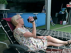 German wifey asks Husband to make a amateur porn German wifey asks Husband to make a amateur porn