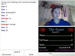 Ultra-cute brunette girl plays a sex game on omegle Ultra-cute brunette girl plays a sex game on omegle
