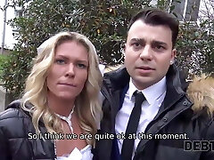 DEBT4k. Loan manager gives bride a opportunity to get rid off her debt