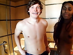 Innocent White Boy Ravages their First African Princess EVER Innocent White Boy Ravages their First African Princess EVER