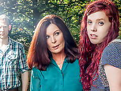 Magdalene St. Michaels & Rob Yaeger & Chelsea Poe in My TS College Girl Video