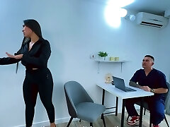 Sexy Curvy Bodacious Latina MILF Cheats On Her Husband, Enticing a Doctor To Fuck & Impregnate Her