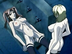 Busty hentai fuckfest siren gets double fucked rock hard in close-up