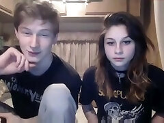 Freshmen college boy getting his humungous dick sucked