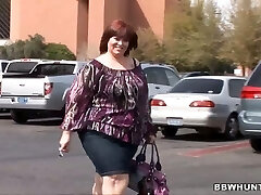 SBBW Jezzebel Joli is pummeled hard by hot tempered bald headed stud
