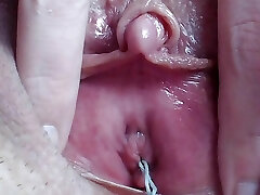 Extreme closeup masturbation with giant clitoris wet orgasm Extreme closeup masturbation with giant clitoris wet orgasm