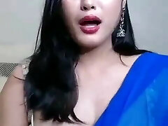 Mischievous bhabhi live on nude webcam show