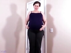 Fucking Mom’s Ugly Pregnant Pal And Her Fat Baby Bump