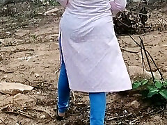 Risky Quick Public Sex in jungle with large tits girlfriend