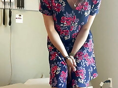 Pantyhose & Flashing At The Physician's Pantyhose & Flashing At The Physician's