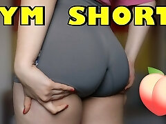 3 Gym Shorts Try-On Purring ASMR